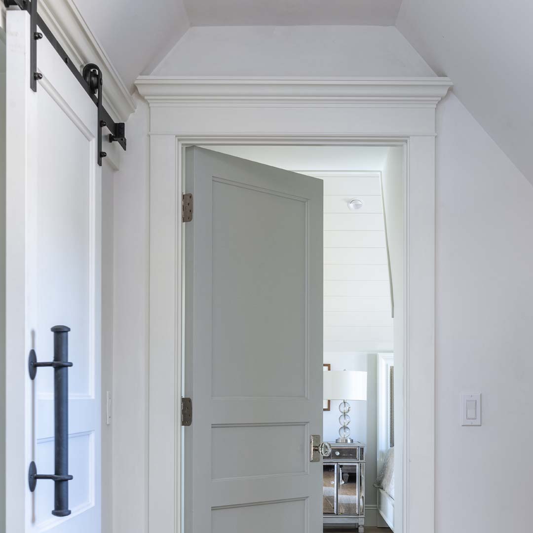 Baird Brothers’ interior doors featured in the Victorian-era seaside cottage.