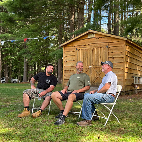 Steve Stack interviews Mike and Camper for the American Hardwood Advisor podcast.
